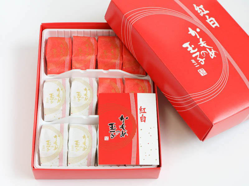 紅白かもめの玉子ミニ 開封後