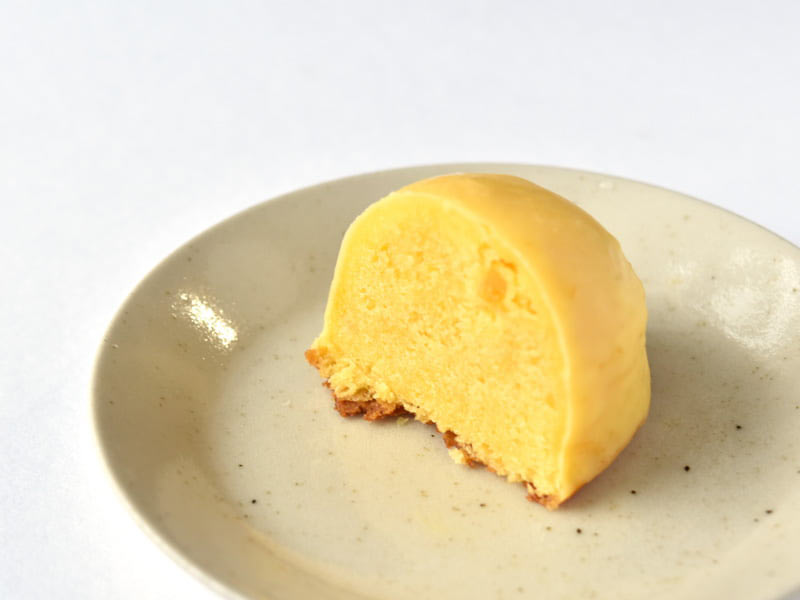 La Famille 瀬戸内レモンケ－キ 断面の写真