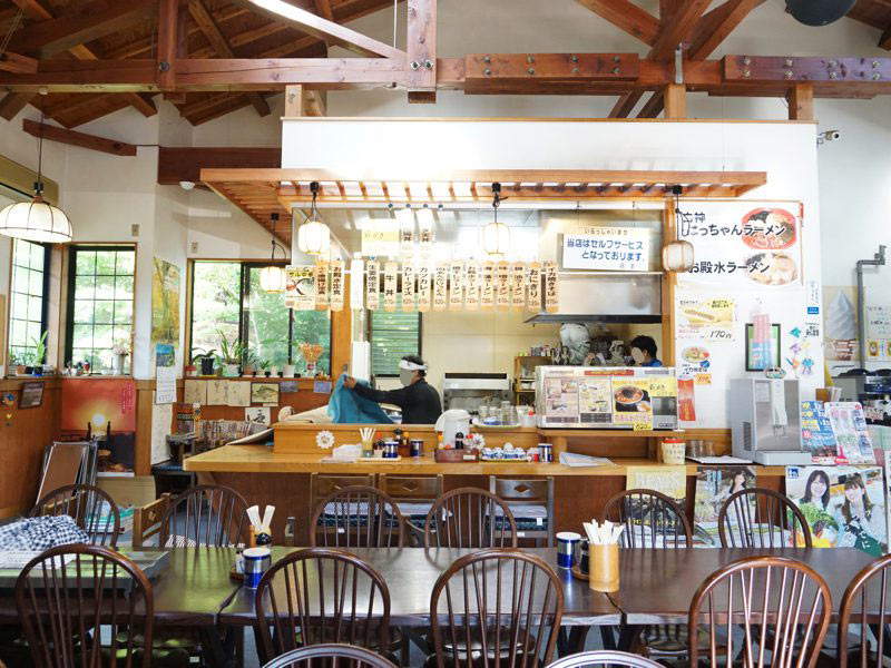 道の駅はちもり食事処