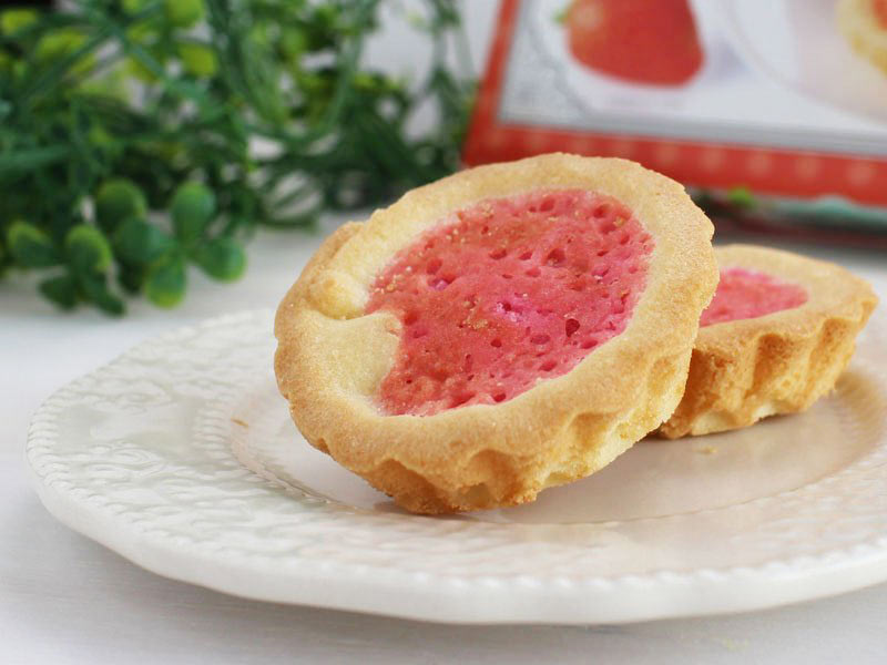 濃姫いちごのプチミニタルトアップの写真