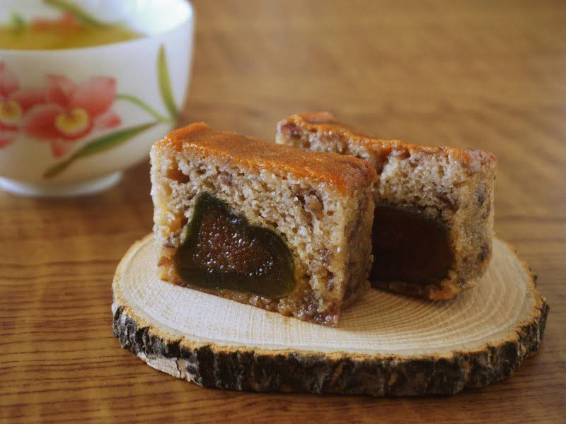 三松堂 いちじく小倉ケーキ中身