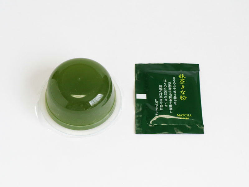 舟和 抹茶わらび餅 開封後