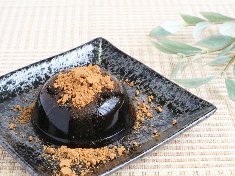 舟和 黒わらび餅 中身