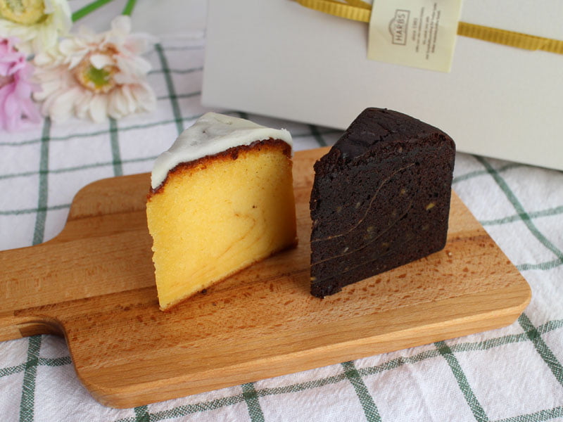 HARBSケーキセットのケーキの写真