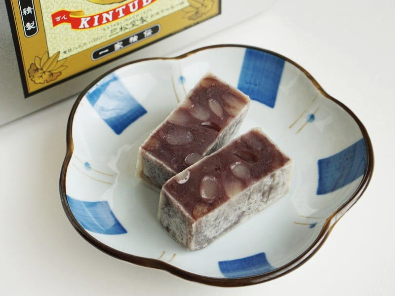 三松堂 きんつば中身