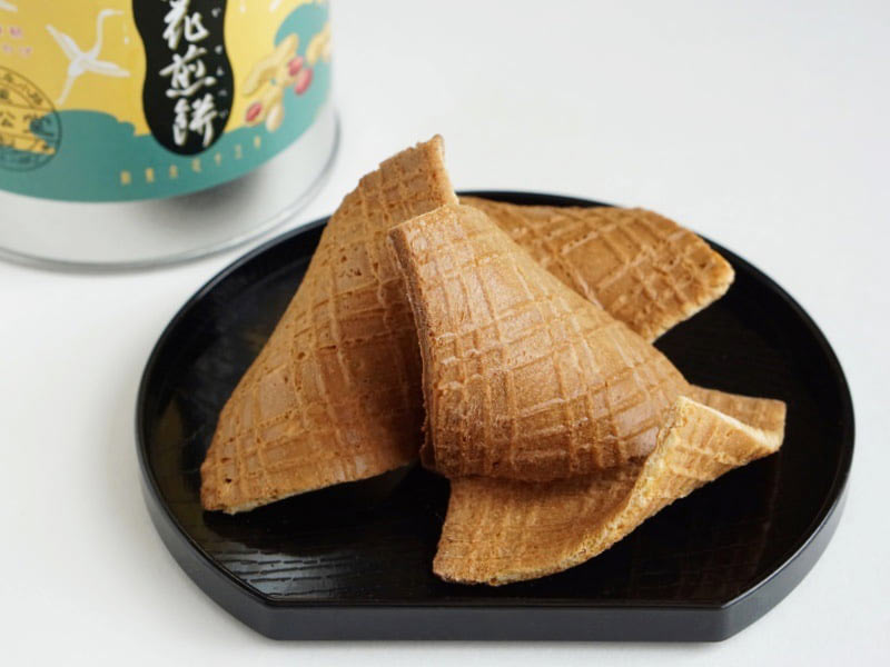 三松堂 落花せんべい中身