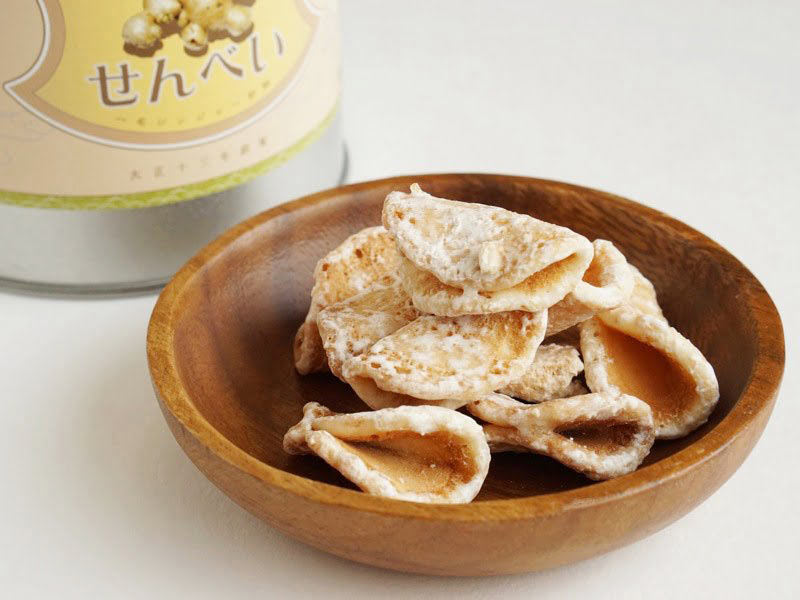 三松堂 ショウガ煎餅中身