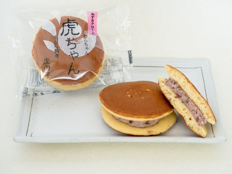 虎屋 虎ちゃん 中身(小豆クリーム)