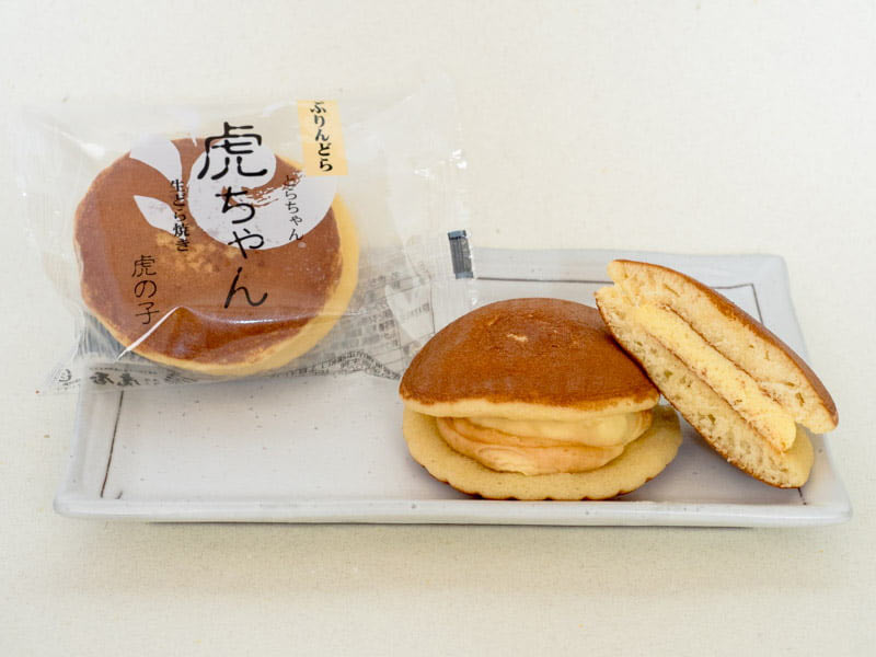 虎屋 虎ちゃん 中身(ぷりんどら)