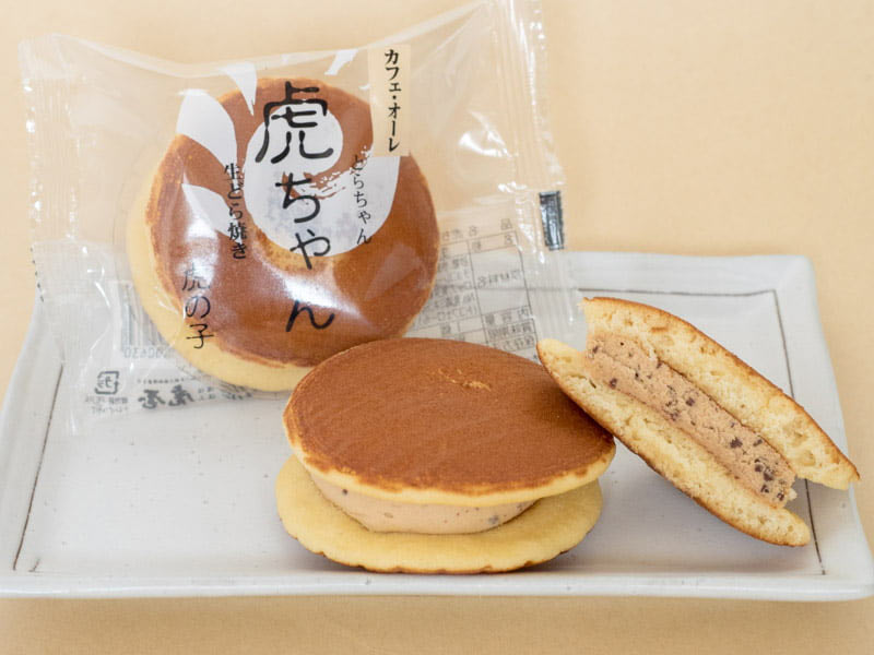 虎屋 虎ちゃん 中身(カフェ・オーレ)