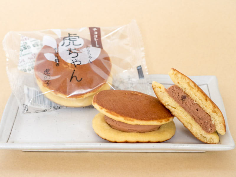 虎屋 虎ちゃん 中身(チョコ)