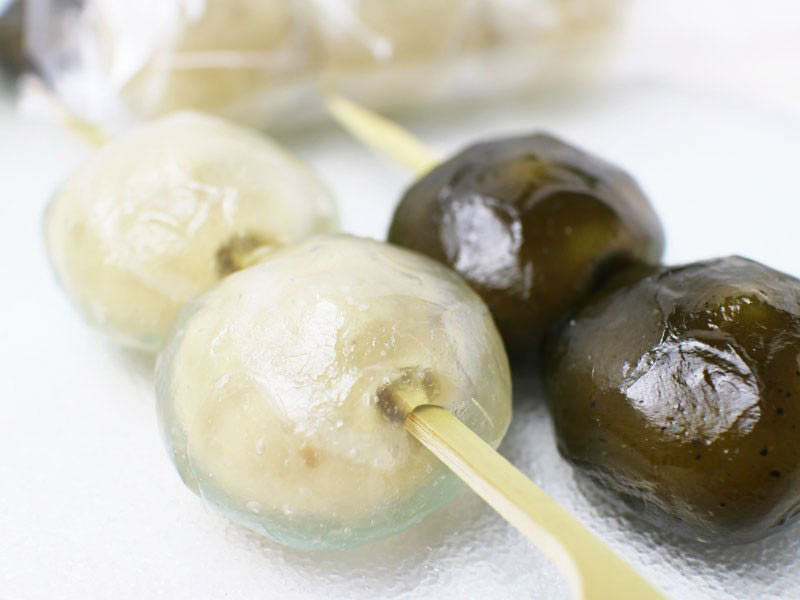 鶴の家栗わらび極みのアップ写真