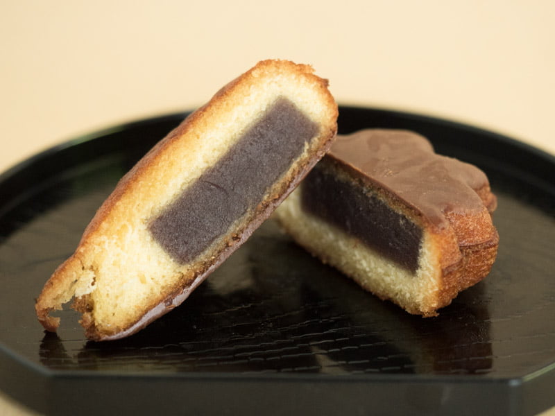 天光堂 アルコール控えめほろ酔いもみじ饅頭 中身拡大