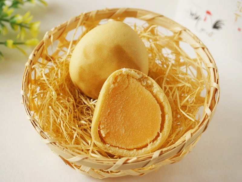 森の芽ぶきたまご舎 朝たまご乳菓中身