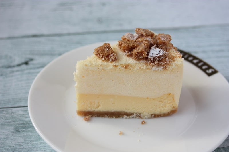 トリプルチーズケーキ中身写真