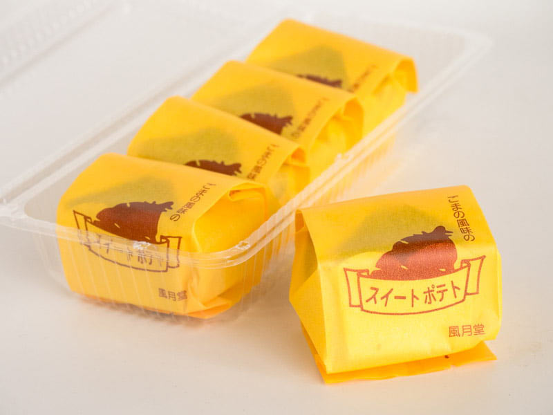風月堂 スイートポテト 開封