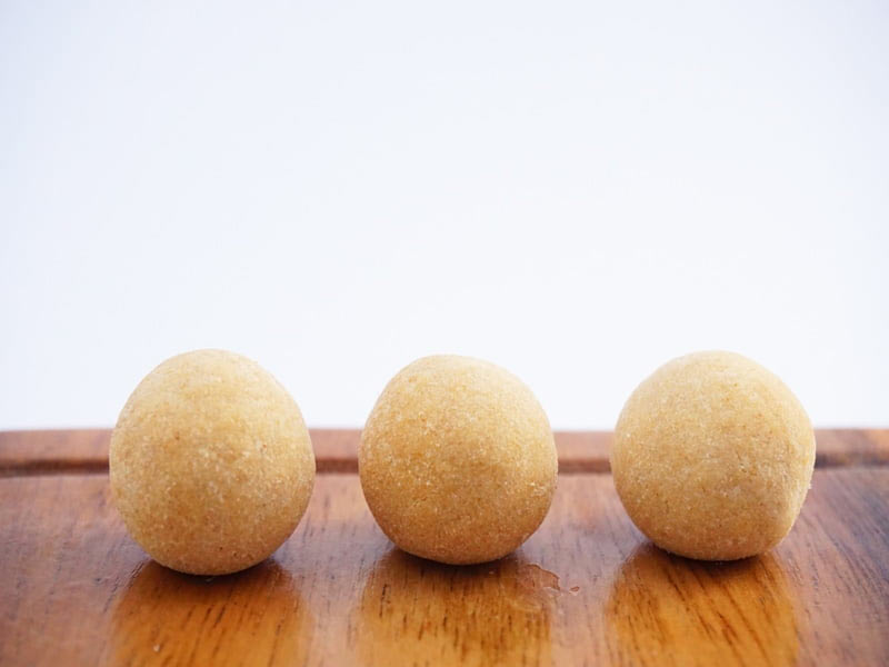 ベーグル屋ハル 米粉ボーロ 中身の写真