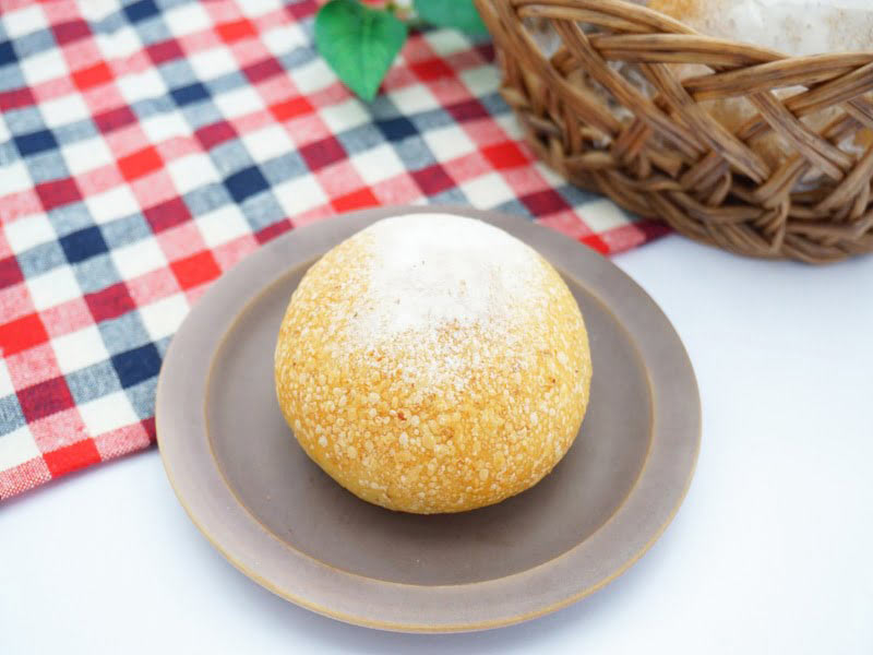 ベーグル屋ハル 丸パン 中身の写真