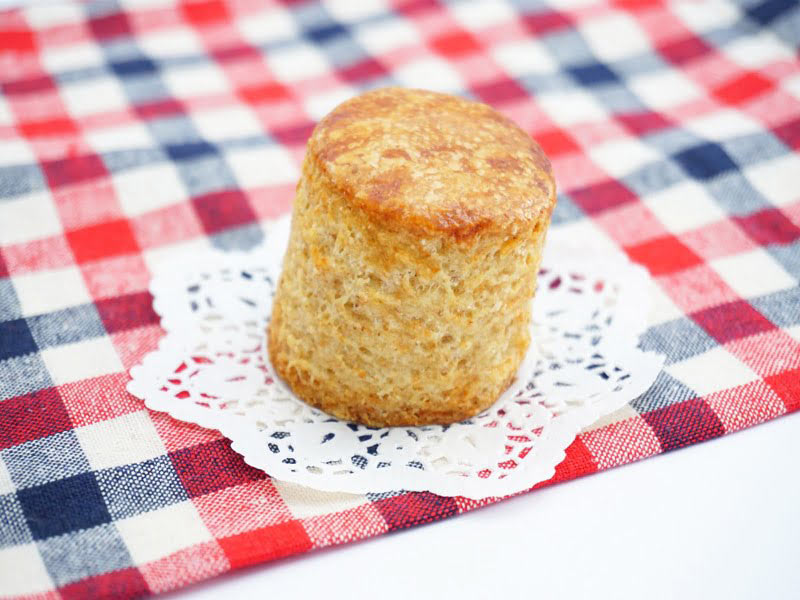 ベーグル屋ハル プレーンスコーン 中身の写真