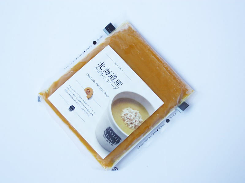 スープストックトーキョー北海道産かぼちゃのスープ外装写真