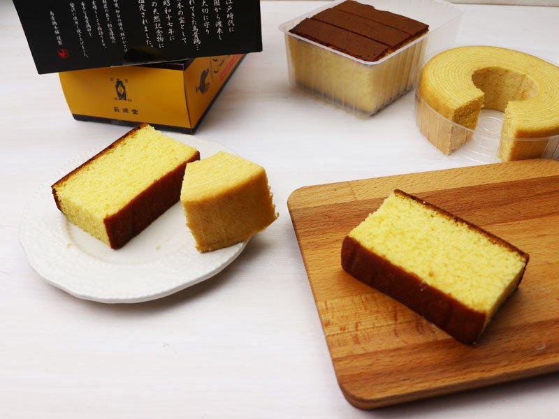 お土産菓子を冷凍保存する手順の写真