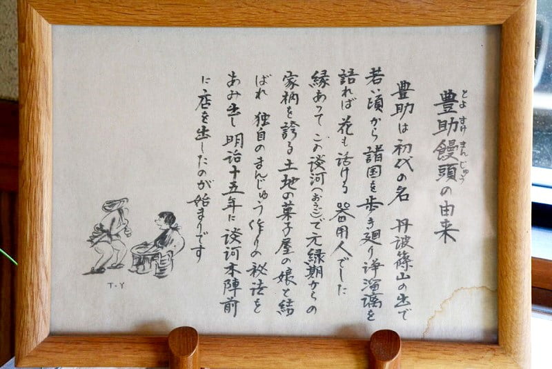 豊助饅頭の由来