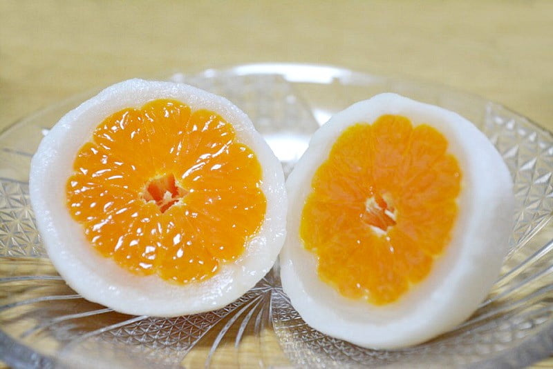 満月堂みかん大福