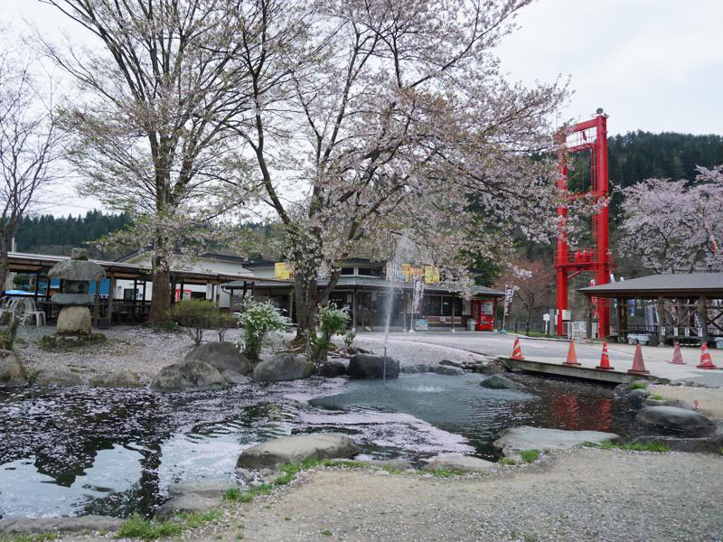 道の駅白鷹ヤナ公園ヤナ場