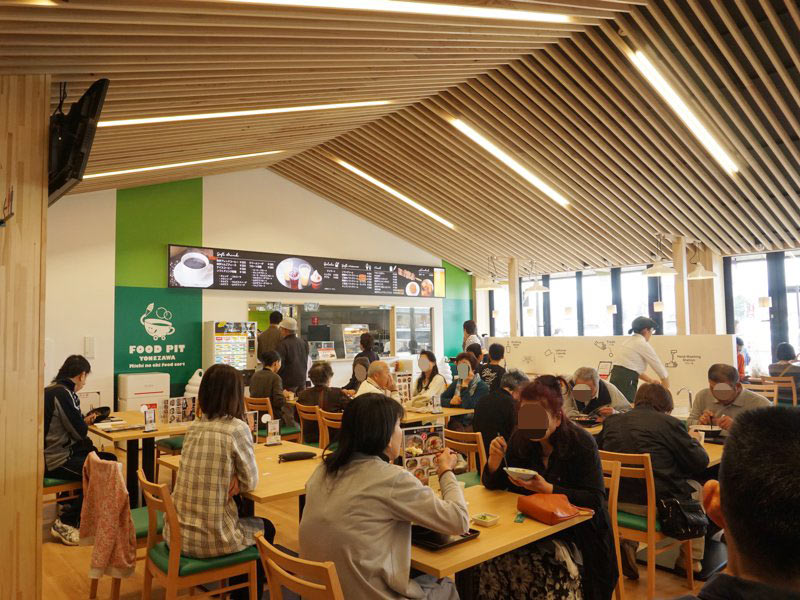 道の駅米沢ファストフード