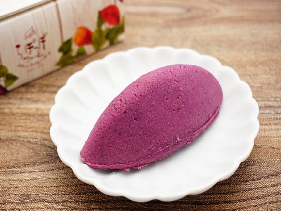 らぽっぽファーム　紫芋のスイートポテト　中身の写真