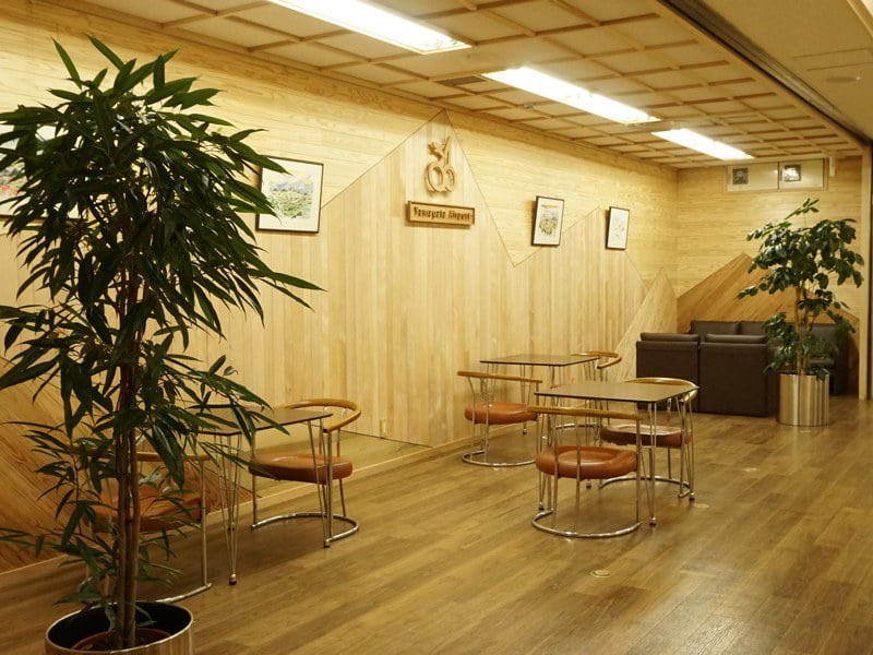 山形空港おくつろぎコーナー