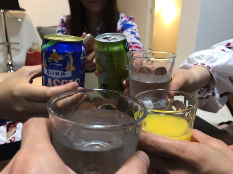 チカホ出店の打ち上げ