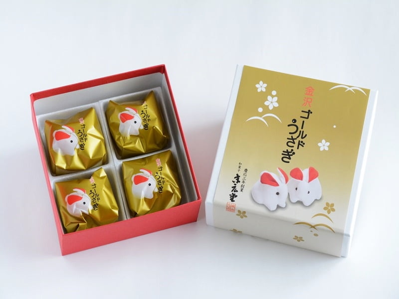 ゴールドうさぎ 開封写真