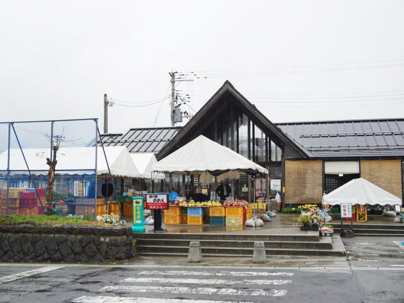 道の駅おおえ外観