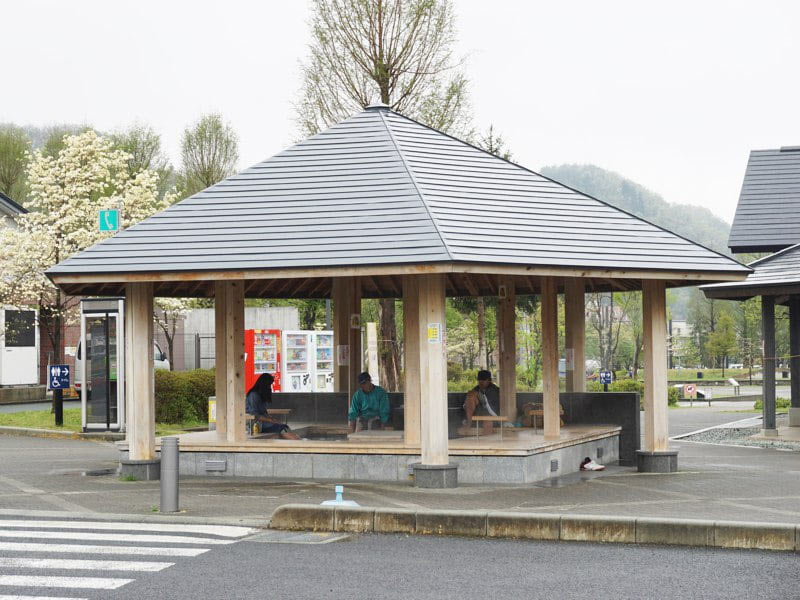 道の駅天童温泉足湯