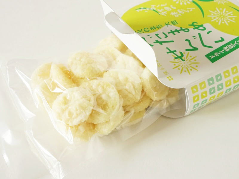 三浦商店 えだまめせんべい真空状態