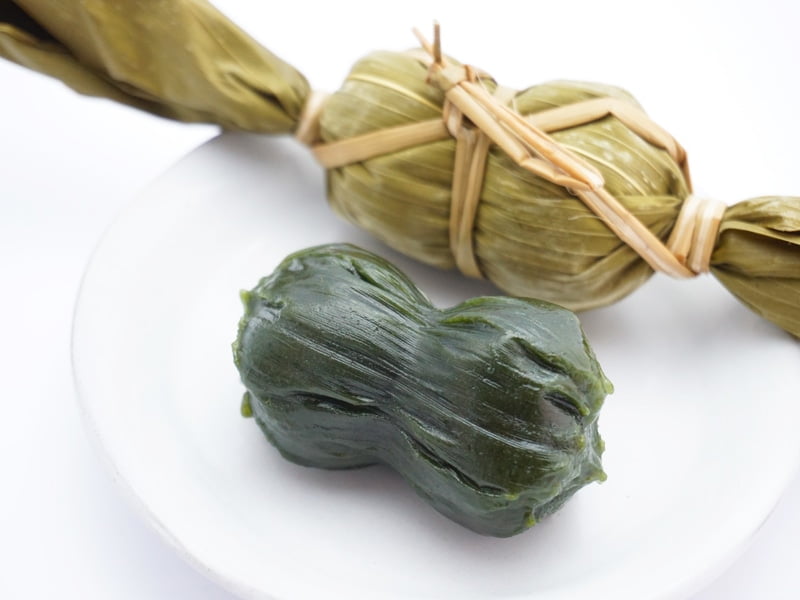 田中屋本店 笹だんご つぶあん 中身の写真