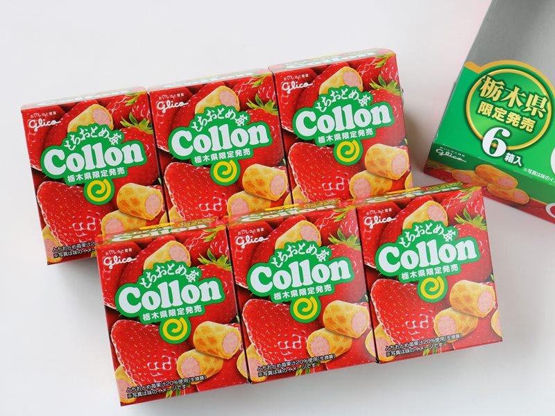 とちおとめいちごコロン　開封写真