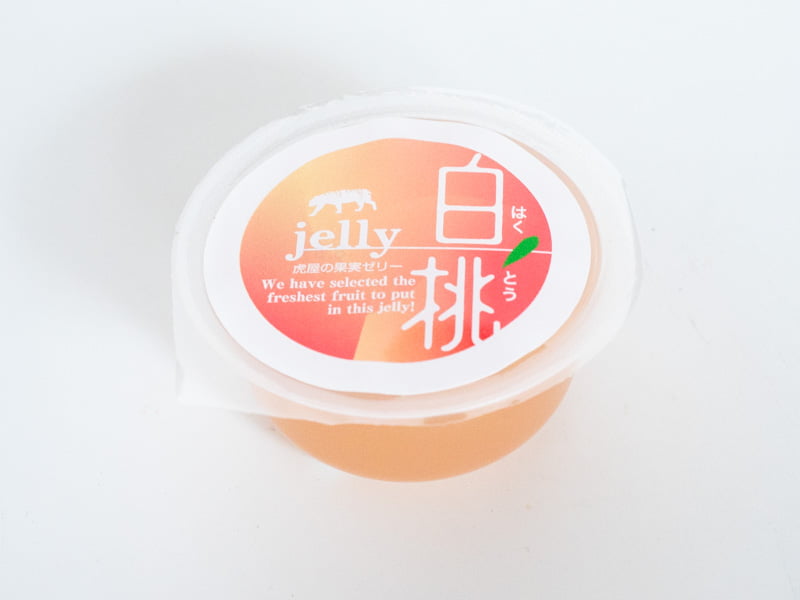 虎屋 白桃ゼリー 中身