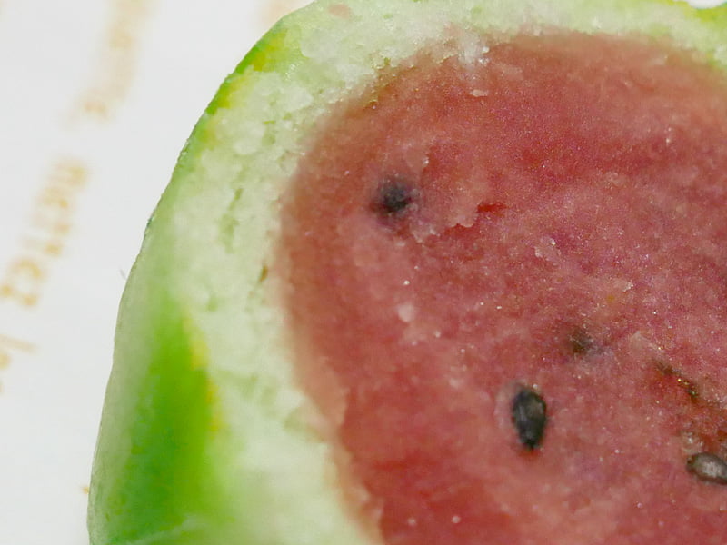 すいかどろぼう断面