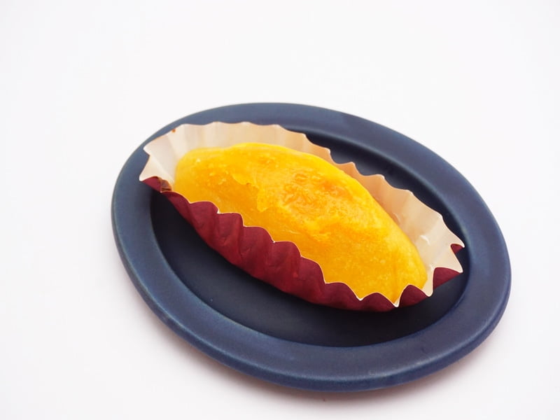 藤むら　スイートポテト　開封した写真　アップ