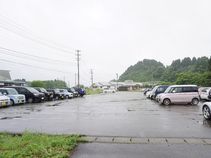 角館駅駐車場
