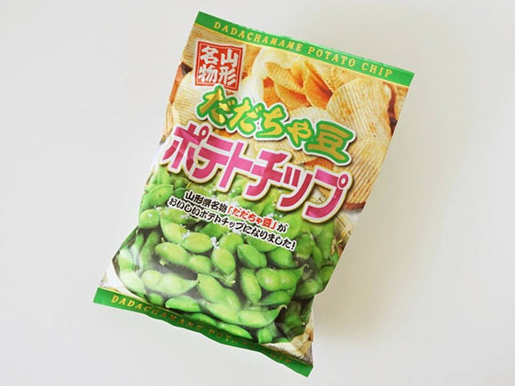 加藤物産 だだちゃ豆ポテトチップ外装