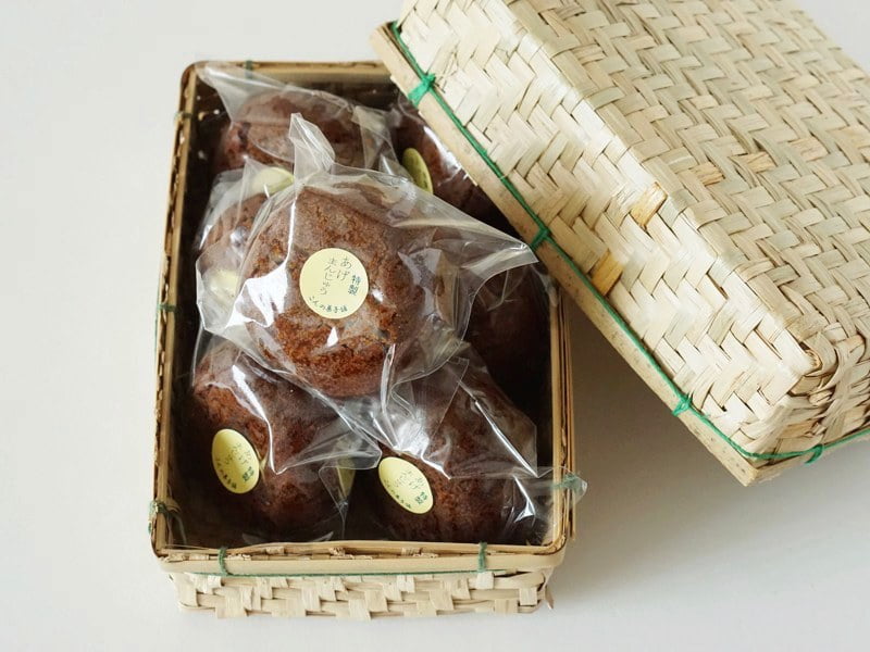 こんの菓子店 あげまん(こしあん)開封後