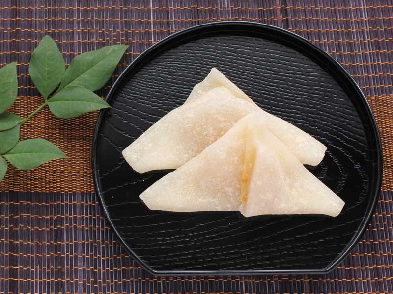 七月のおたべ 歌見月 中身の写真