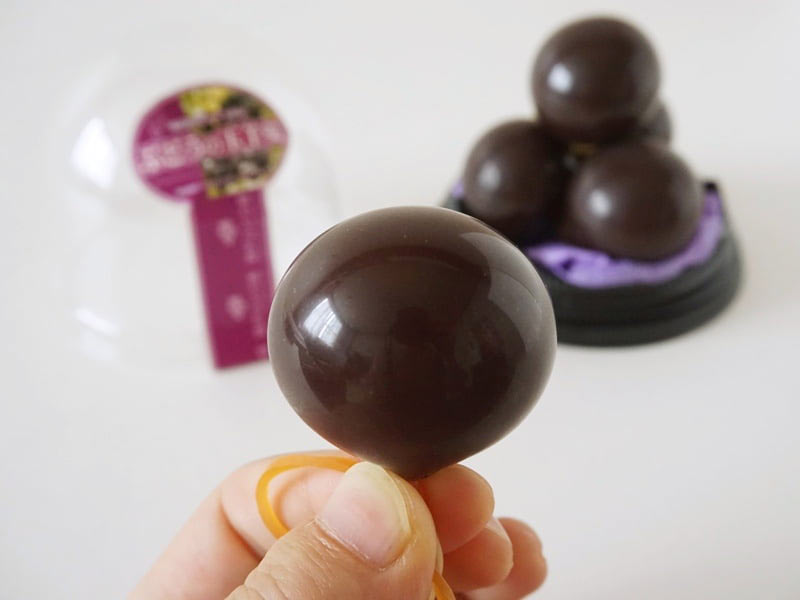 酒井ぶどう園 ぶどうの玉羊羹中身