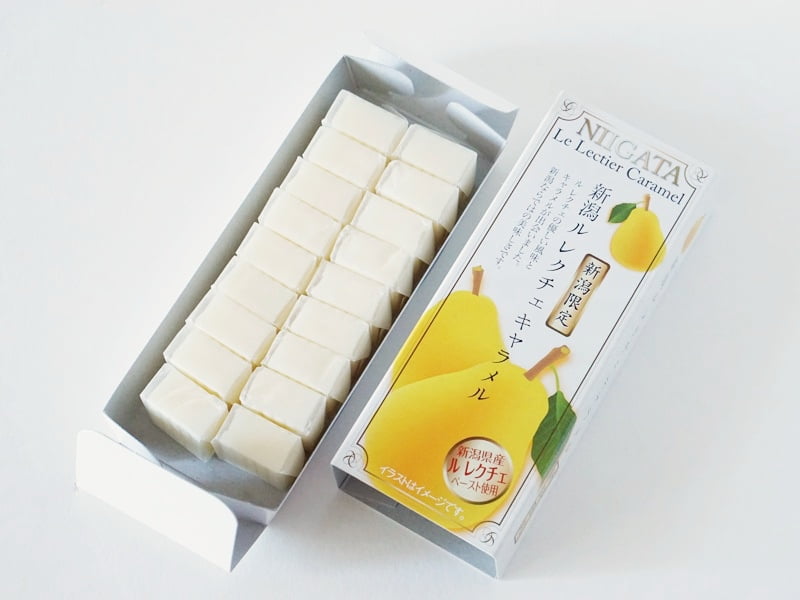 新潟ルレクチェキャラメル開封後