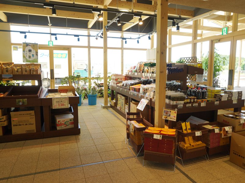 いいたて村の道の駅までい館花きコーナー