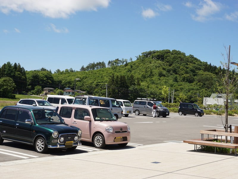いいたて村の道の駅までい館駐車場