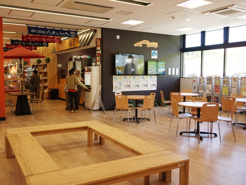 道の駅伊達の郷りょうぜん休憩スペース